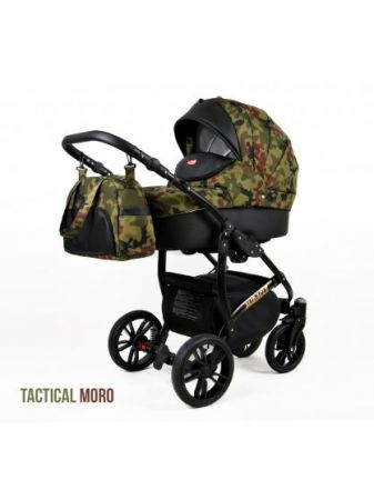 Raf-Pol Miracle ALU 3v1 TACTICAL MORO 2021, A Barva Tmavě zelená, A Barva rámu Černá