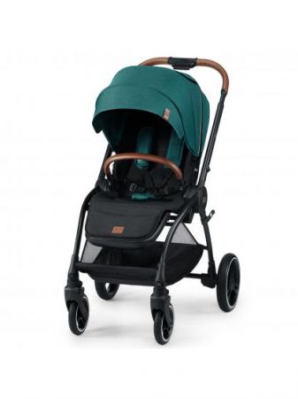 Kinderkraft Evolution Cocoon 2v1 MIDNIGHT GREEN , A Barva Tmavě zelená, A Barva rámu Černá