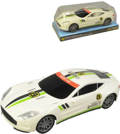 _Ostatní 1_ Auto závodní sportovní 25cm na setrvačník 2 barvy plast