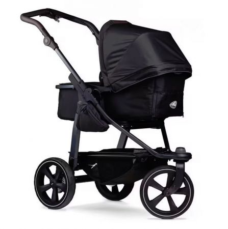 TFK Mono2 combi pushchair air chamber wheel kombinovaný kočárek-Black