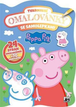 Jiri Models Tvarované omalovánky Peppa