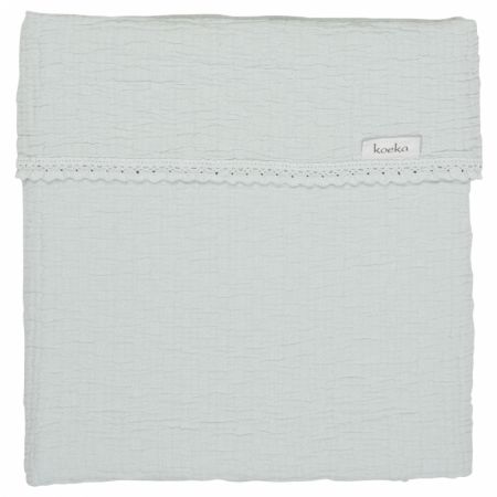 Koeka Deka Elba Lace 75x100 - soft mint