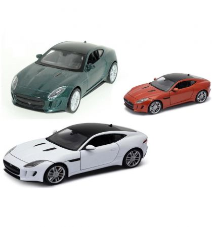 Welly Jaguar F-Type Coupe 1:34 tmavě zelený