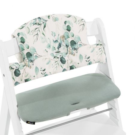 Hauck Highchair Pad Select 2023 potah na židličku Alpha  leaves mint