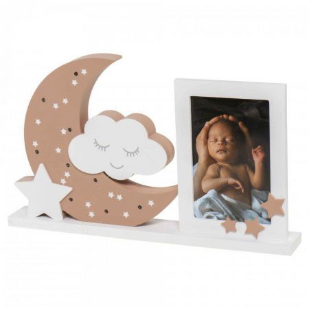 Dooky Rámeček na fotografii s LED osvětlením Moonlight Frame Brown