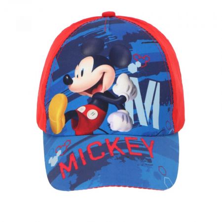 Chlapecká kšiltovka červená Mickey 56