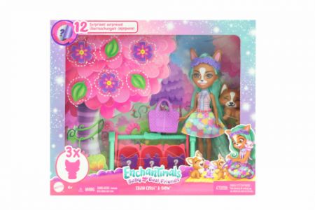 Enchantimals Panenka a miminka - Crizia Corgiová HLK86 DS47108047