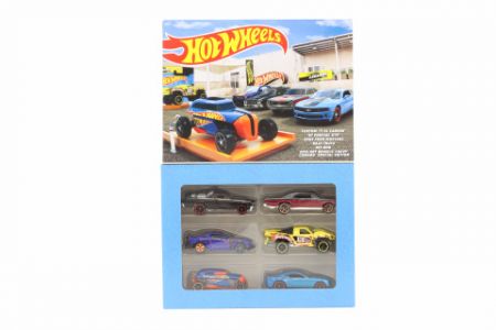 Hot Wheels 6 ks tématický angličák - Hot Wheels legendy HLK50 DS42769698