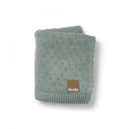 Elodie Details deka Pointelle Blanket 72x100cm Pebble Green