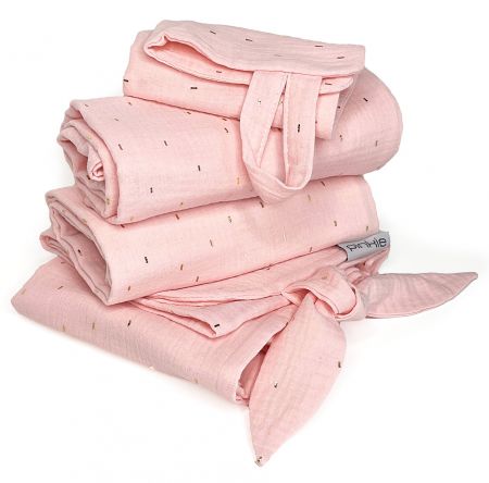 set Muslin Light Pink velký 3969