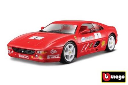 Bburago 1:24 Ferrari Racing F355 Challenge Red - II.jakost