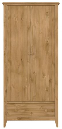 Šatní skříň do ložnice Haston 102 barva pine šířka 85 cm