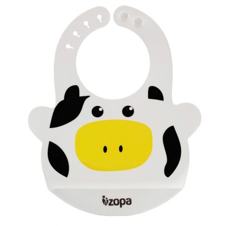 ZOPA Silikonový bryndák, Cow Varianta: Cow