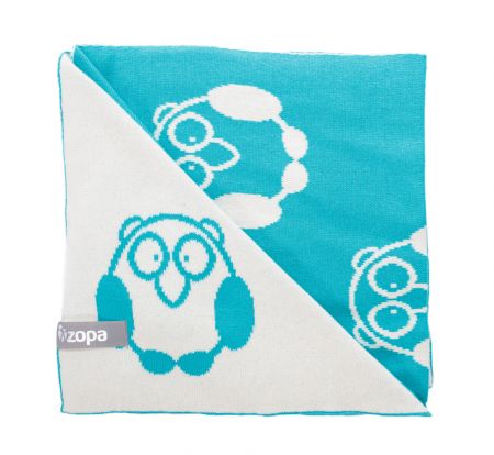 ZOPA Dětská deka Little Owl, Mint Varianta: Mint