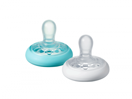 Tommee Tippee Šidítko C2N silikon Natural 2ks 0-6m