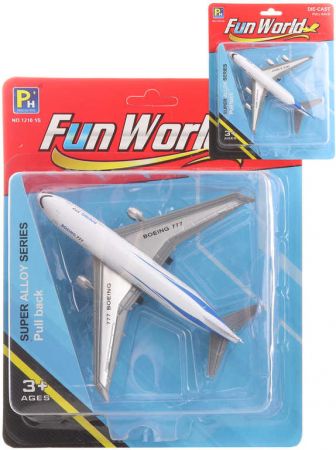 Letadlo 14cm Boeing 777 / Airbus A380 zpětný chod kovový model 2 druhy DS45271940