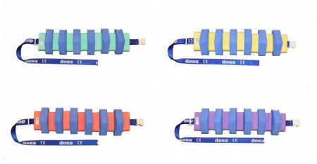 MATUŠKA-DENA s.r.o. Pěnový plavecký pás 1300 modrý Modro-žlutý