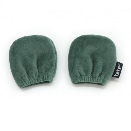 KipKep Dětské rukavice proti poškrábání Mittens Calming Green