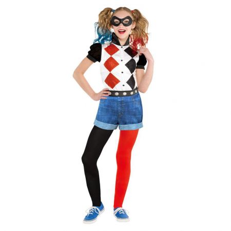 EPEE Merch - Amscan Dětský kostým Harley Quinn 8-10 let