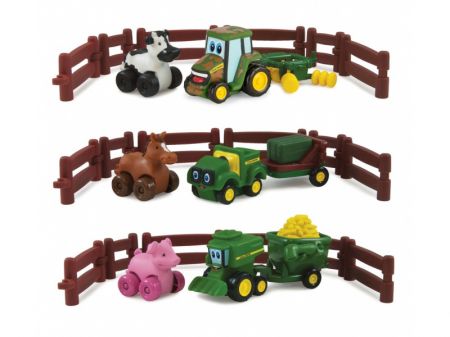 Toomies John Deere - Hrací set Johny a kamarádi