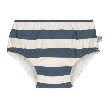 LÄSSIG plavky SWIM DIAPER BOYS Block Stripes Milky Blue 13-18m