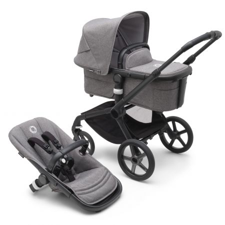 BUGABOO Fox 5 komplet Black Grey Melange