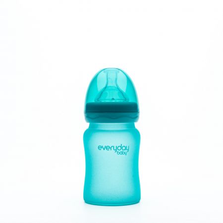 Everyday Baby EverydayBaby Láhev sklo-senzor 150 turquoise