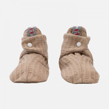 Lodger Slipper Seersucker capáčky-Beige 6-12m