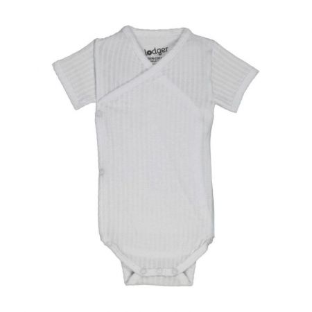 Lodger Romper Short Sleeves Seersucker body-Cloud Dancer 74