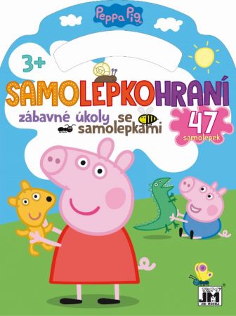 JIRI MODELS Samolepkohraní Prasátko Peppa