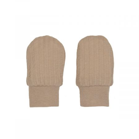 LODGER Rukavičky Mittens Seersucker Beige