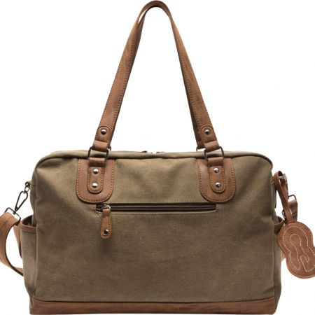 Koelstra přebalovací taška Nenne Olive Beige Barva: zelené