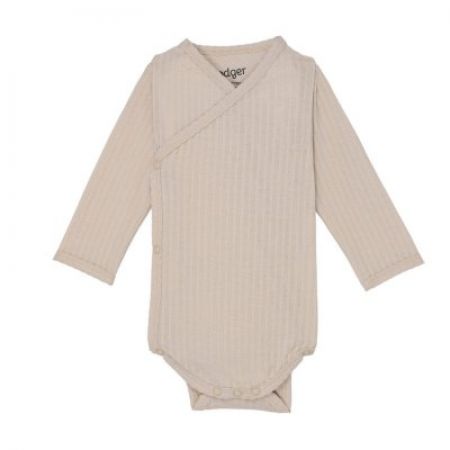 LODGER Romper LS Seersucker Birch 74