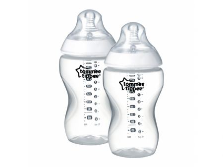 Tommee Tippee Kojenecká láhev C2N 340ml 2ks 3m+