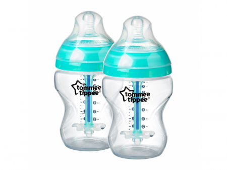 Tommee Tippee Kojenecká láhev C2N ANTI-COLIC 260ml 2ks 0m+