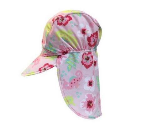 Babybanz Baby Banz UV Čepice Pink Floral Vel. L