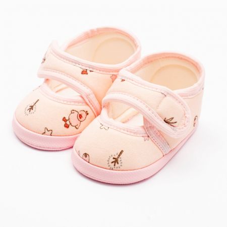 Kojenecké capáčky New Baby holka růžová Věk: 3-6 měsíců