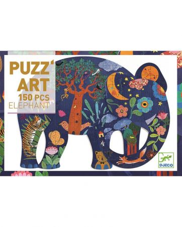 DJECO Puzzle Eléphant - 150 dílků