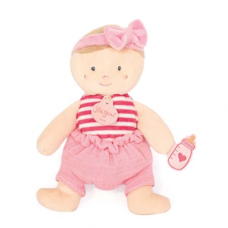 Doudou Jolijou Paris | Doudou Julijou Panenka 18 cm růžová DS89638702