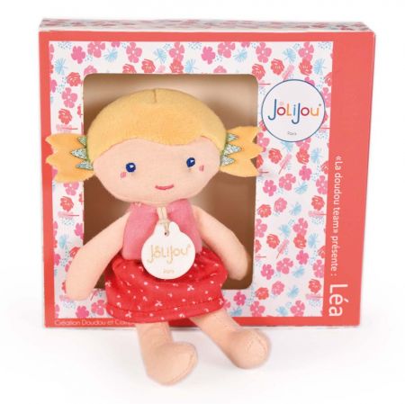 Doudou Jolijou Paris | Doudou Julijou Panenka Léa 16 cm růžová DS86706747