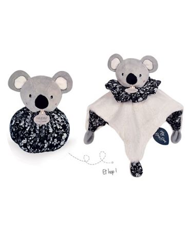 Doudou et Compagnie Paris | Doudou Usínáček šedá koala 3v1 DS50591528