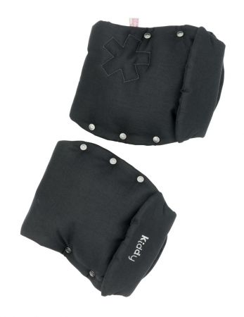 kiddy Mix´n Match rukávníky s fleecem 1 pár racing Black Barva: černé