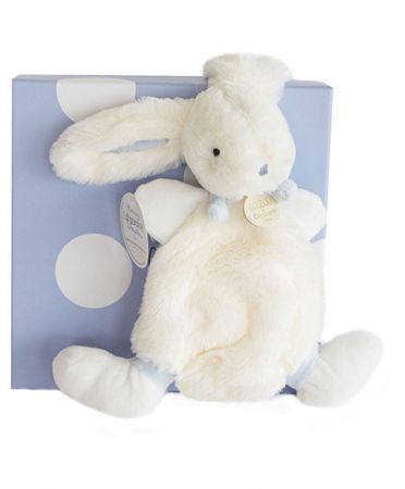 Doudou et Compagnie Paris | Doudou Plyšový králíček modrý 26 cm DS27132737