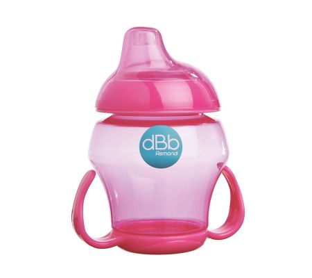 dBb Remond dBb Baby pohárek, 250 ml, Růžová
