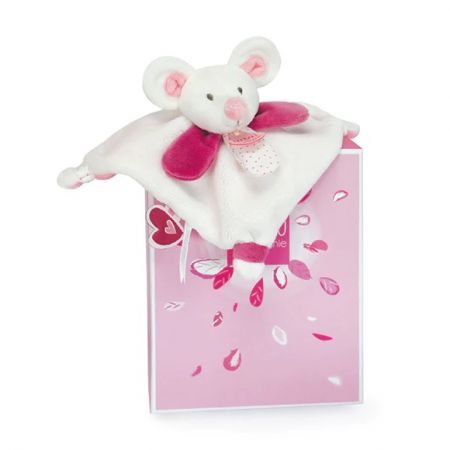 Doudou et Compagnie Paris | Doudou Plyšová mini hračka usínáček 20 cm myš DS63856628