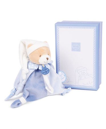 Doudou et Compagnie Paris | Doudou Hračka s úchytem na dudlík medvídek 17 cm DS73293399