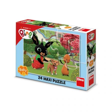 DINO Toys | Puzzle 24 maxi Bing s pejskem DS29188979