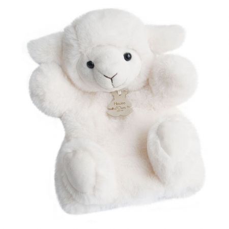 Doudou Histoire d´Ours Plyšový maňásek beránek 25 cm DS95567790