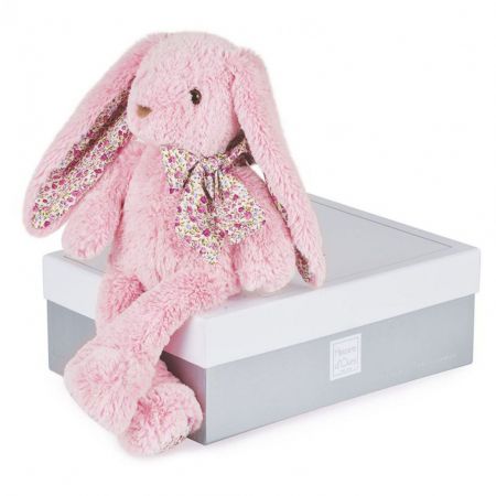 Doudou Histoire d´Ours Plyšová hračka růžový králíček 40 cm DS82954245