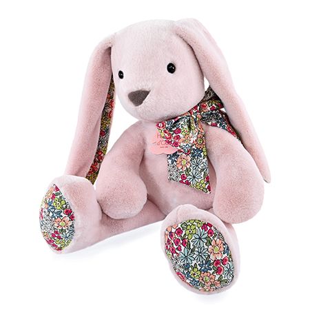 Doudou Histoire d´Ours Plyšový kamarád růžový králíček 40 cm DS73197438